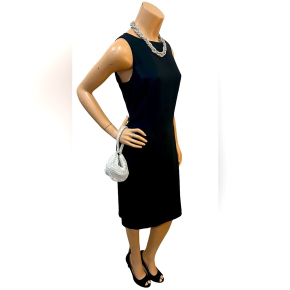 Timeless black sleeveless Liz Claiborne dress 👗✨🛍️💕 - Picture 4 of 6